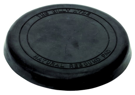 GEWA Billy Hyde Style Übungspad 12" aus Gummi, schwarz, 6 mm Gewinde