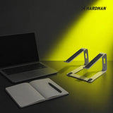 Hardman LSR2 Laptopständer aus Aluminium, silber