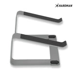 Hardman LSR2 Laptopständer aus Aluminium, silber