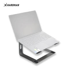Hardman LSR2 Laptopständer aus Aluminium, silber