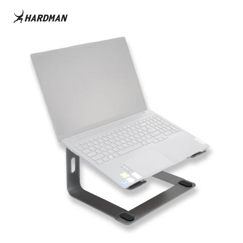 Hardman LSR2 Laptopständer aus Aluminium, silber