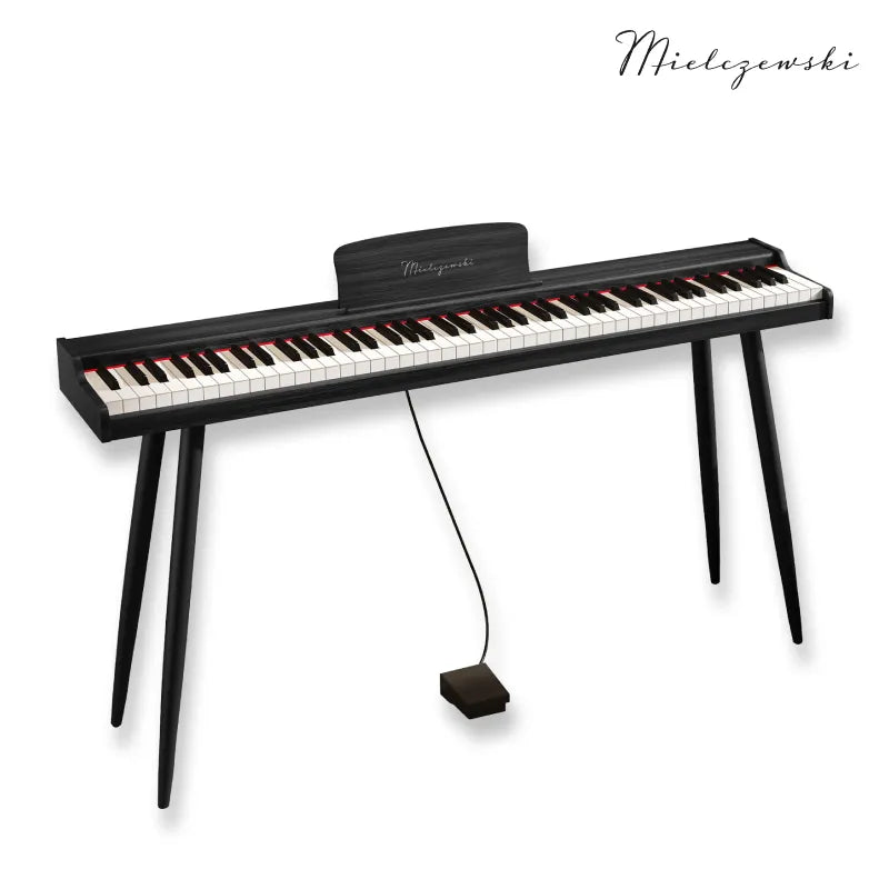 Mielczewski Canzonetta digitalpiano mit Beinen, schwarz