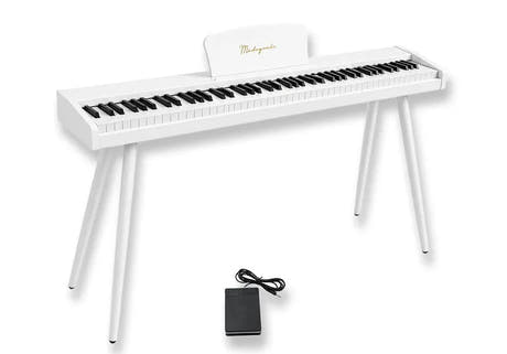Mielczewski Canzonetta digitalpiano mit Beinen, weiß