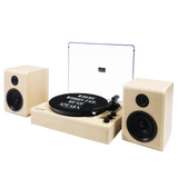 Crosley DEAN Turntable Stereo System (Soft Sand)