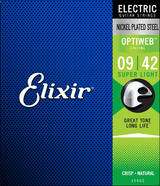 Elixir Optiweb Gitarrensaiten (Super Light, 09-42)