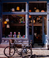 Neonschild "Coffee Open"