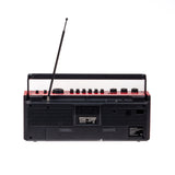 Studio 57 - Kassettenspieler m. FM & Bluetooth, Rot