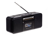 Studio 57 - Kassettenabspieler m. FM & Bluetooth, Black + Kassette