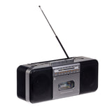Studio 57 - Kassettenabspieler m. FM & Bluetooth, Grau + Kassette