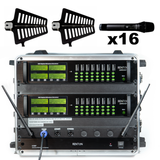 Renton Rack Trådløst System (16 Håndholdt)